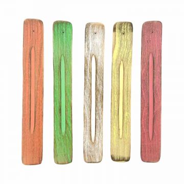 Wood Ash Catcher 10” -  Washed Colors, Pack of 10